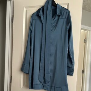 SHEIN Blue Mini Dress